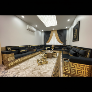 Muebles árabes modernos de Majlis para el hogar personalizables con entrega gratuita en todo el mundo - Product Image 3