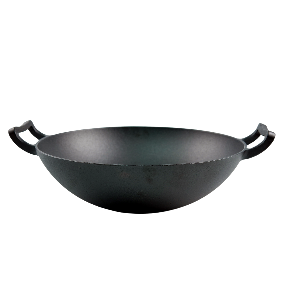 Fond rond noir sans couvercle