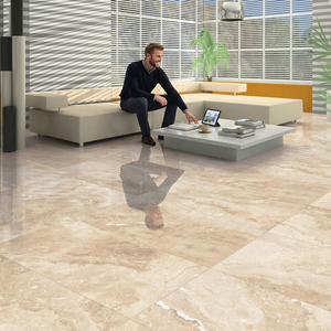 Atlantis Ivory Beige Glossy Porcelain Tiles 60x120cm Glazed Floor Wall for Luxury Interior Projects - Product Image 1