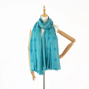 2024 Custom Ladies Pure Cashmere Long Shawl High Quality Adult Winter Lightweight Scarf