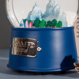 Caja Musical <span class=keywords><strong>de</strong></span> <span class=keywords><strong>Cristal</strong></span> Azul <span class=keywords><strong>de</strong></span> 100 mm con Diseño <span class=keywords><strong>de</strong></span> Montaña Nevada y Lago, Placa <span class=keywords><strong>de</strong></span> Metal, Regalo Promocional <span class=keywords><strong>de</strong></span> Marca, Globo <span class=keywords><strong>de</strong></span> <span class=keywords><strong>Nieve</strong></span> Musical - Product Image 6