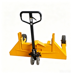 Transpaleta Hidráulica Todoterreno de 1 Tonelada de Alta Resistencia con Ruedas de Goma para Manejo de Materiales en Exteriores - Product Image 1