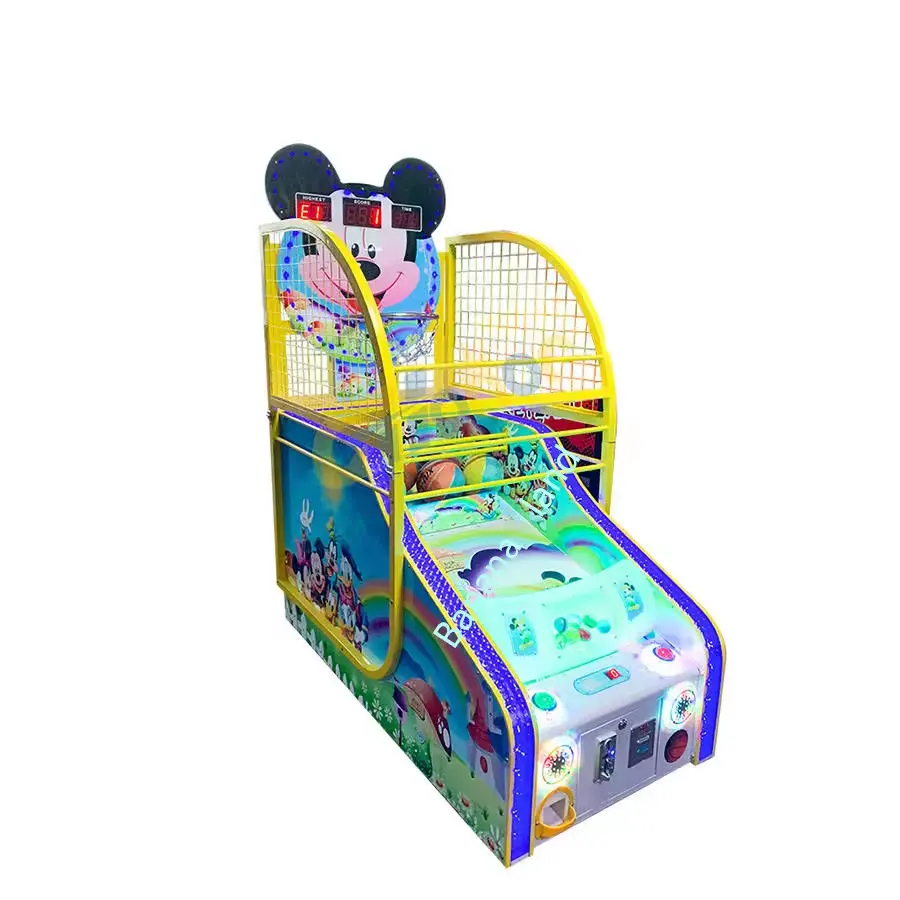 Hot Sale Manufacture Wholesale High Quality Kids Amusement Park Equipment Coin Operated Kids Basketball Games Machines