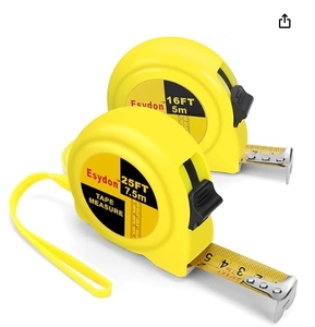 Ruban à mesurer de construction robuste OEM ODM 5M Boîtier en plastique ABS à <span class=keywords><strong>4</strong></span> couches résistant à la rouille et aux chutes Logo personnalisé Pouces métriques - Product Image 1