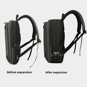 Sac à dos pour ordinateur portable d'affaires extensible pour homme, imperméable, antivol, multi-poches, en nylon, pour étudiant - Product Image 3