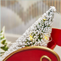 Nouvel Arrivage Mini Traîneau de Noël Décoratif en Fer Forgé pour Décoration de Bureau et Vitrine