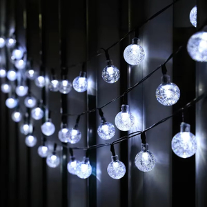 IP65 impermeable 20/100 <span class=keywords><strong>LED</strong></span> <span class=keywords><strong>Solar</strong></span> cadena lámparas de hadas guirnaldas de jardín para decoración de Navidad al aire libre 5M y 12M de longitud - Product Image 2