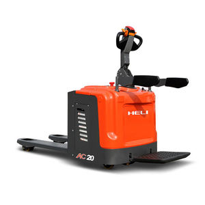 Model CBD20-410 2000kg Ride-on Single Short Fork Electric Pallet Jack Lead Acid & Lithium Optional Indoor Logistics Vehicle - Product Image 2