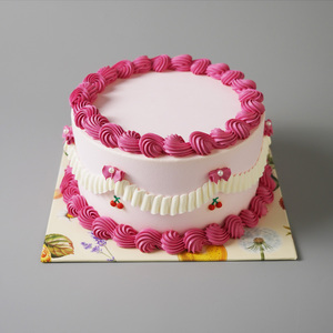 SunShine - Produit en promotion : Assiettes carrées en papier alimentaire 8x8 pouces, couleur et logo personnalisables, dorées, pour pâtisserie et gâteaux - Product Image 5