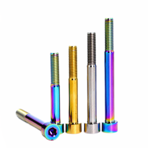 Vis de roue en titane de qualité OEM, M6, à tête hexagonale Allen, zinguées, pour capuchons de potence, vis personnalisées pour VTT et vélos de route - Product Image 6