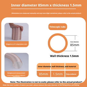 สาย PU เกรดอุตสาหกรรมสำหรับปั๊มคอนกรีตและการฉีดคอนกรีต - Product Image 2