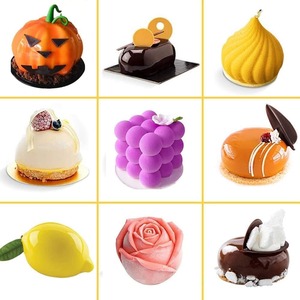 Moldes de Silicona en Forma de Esfera 3D, Molde para Pastel de Mousse, Molde de Silicona para Hornear Pasteles, Postre Francés - Product Image 6