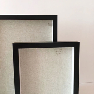 Stile speciale Memorabilia cornice 8x10 11x14 16x20 pollici profondità 3cm sfondo lino scatola ombra - Product Image 3