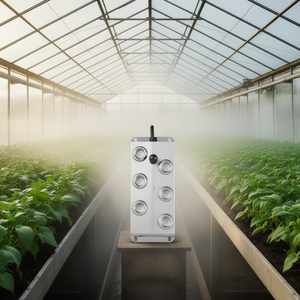 Humidificador Ultrasónico de 6 Cabezales, 4500mL, Impermeable, de Acero Inoxidable, para Uso Comercial, AC 110-240V - Product Image 2