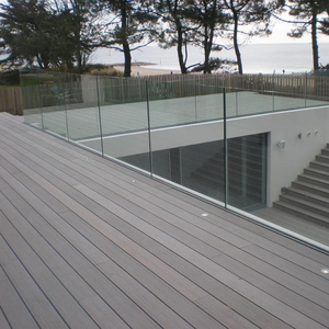 Da incasso in alluminio montata u canale ringhiera in vetro senza telaio <span class=keywords><strong>per</strong></span> la piattaforma balcone balaustra - Product Image 5