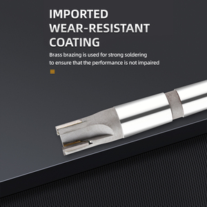 High Precision Morse Taper Shank <strong>Carbide</strong> <strong>Mill</strong> Cutter Straight Edge <strong>End</strong> <strong>Mill</strong> with OEM Customization Support - Product Image 3