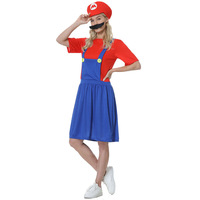 Disfraces de Halloween Mario Anime Big Movie Mario y Luigi Conjuntos de disfraces