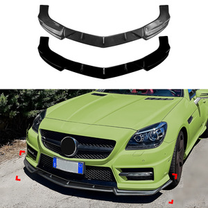 ลิ้นกันชนหน้า Mercedes-Benz SLK R172 ลายคาร์บอนไฟเบอร์ ABS สำหรับปี 2011-2015 ชุดแต่ง - Product Image 1