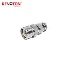 Usine directement adaptateur Bnc prise mâle Macho à Uhf femelle Jack Hembra So239 Rf adaptateur coaxial connecteur laiton Rohs en Stock