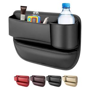 Organizador multifuncional Consola Caja de almacenamiento lateral Bebida Sosteniendo Teléfono Gafas de sol Asiento de coche Organizador de relleno - Product Image 1