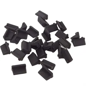 New Design Black Rubber USB Port Cover Dust Plug High Flexibility And Elasticity