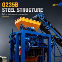 Offre Spéciale : Machine semi-automatique QT4-24 pour la fabrication de blocs de béton creux et de briques, idéale pour l'Afrique