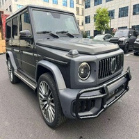 Body Kit untuk Mercedes Benz G Class W463 2002-2018 Facelift W465 2025 Gaya G63 Bumper Depan Belakang dengan Lampu Depan Kap Mesin Lampu Belakang