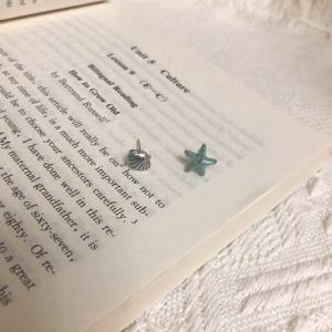 Pendientes de Plata de Ley S925 con Forma de Estrella de Mar Azul, Pendientes Colgantes de Verano para Mujer, Frescos, Dulces, Asimétricos, Estilo Vacacional, Moda Oceánica - Product Image 4