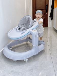 Marchette multifonctionnelle pour tout-petits Chariot léger pour bébé Roues musicales Chaise berçante <span class=keywords><strong>Marche</strong></span> Playtime Cadre en plastique - Product Image 2