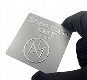 ป้ายชื่อโลหะสแตนเลส สลักโลโก้ตามสั่ง ฉลากกาวติดทนความร้อนสูง สำหรับอุปกรณ์อุตสาหกรรมและใช้ในบ้าน - Product Image 1