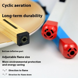 Dễ thương phù hợp với hình dạng nhẹ hơn ngọn lửa mở Inflatable nến phát sáng BBQ bếp Bếp igniter matchstick nhựa thuốc lá nhẹ hơn - Product Image 5