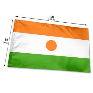 Gahumi África País Banderas Decoración 3x5ft Poliéster personalizado Bandera de Níger - Product Image 3