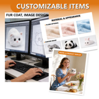 Jouet pour chat IA personnalisé, peluche électronique interactive vocale, chat doux pour enfants, cadeau, fabricant en gros