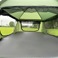 Lit de camping surélevé à double couche personnalisé OEM ODM, lit pliant portable hors sol pour le camping et la pêche en plein air