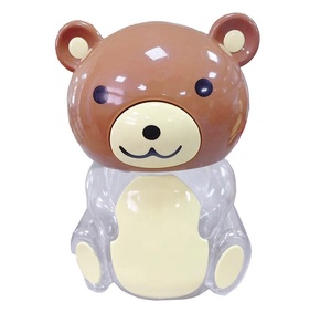 Pot à bonbons en plastique personnalisé en forme d'animal mignon pour cadeaux de fête, Pâques, Halloween, OEM/ODM, conteneur à bonbons fantaisie en gros - Product Image 2