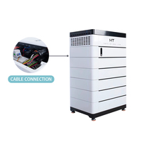 HT Harga Grosir Penyimpanan Energi Tumpukan Daya Pada Jaringan Baterai Tegangan Tinggi dengan Inverter dan Baterai Sistem All In One