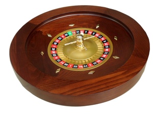Rueda de ruleta de madera de Casino de 20 pulgadas, rueda de ruleta de madera maciza, rueda de ruleta de lujo para jugar - Product Image 2