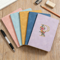 Carnet de notes promotionnel personnalisable en cuir PU A5 avec reliure cousue, logo personnalisé, image couleur, agenda d'affaires