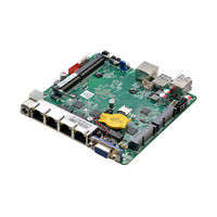 Motherboard Router Pfsense Mikro dengan Chipset SOC, Mendukung Memori DDR4 8GB Single Channel 2400MHz, Firewall Jaringan