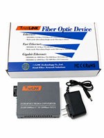 Gigabit Fiber Medya Dönüştürücü 10/100/1000M Tek Mod SM SC 20KM Fiber Optik Medya Dönüştürücü