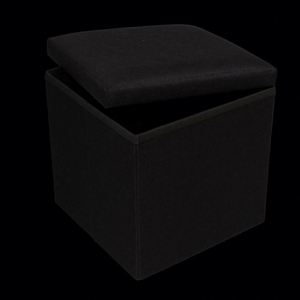Modern Stool Living Room Furniture <b>Storage</b> Box Fabric Stainless Steel Bamboo Highest Quality Sample Available Stools Counter - Product Image 3