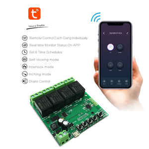 Smart WiFi inalámbrico empujando relé interruptor momentáneo 5V DIY relé inteligente módulo Compatible con <span class=keywords><strong>Alexa</strong></span> eco IFTTT - Product Image 2