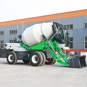 Pabrik Cina 4x4 beton Mixer truk Self-loading beton Mixer - Product Image 1