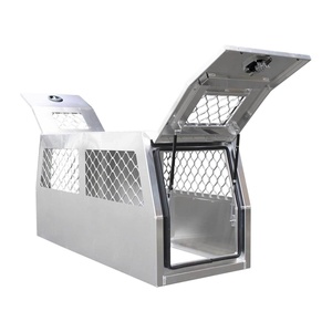 Wholesale Premium Full Ute Dog Box HR-700-Canopy Customized Color Powder Coated Surface Ute <b>Tray</b> Accessories Herui Brand - Product Image 4