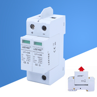 OEM 2P 20ka 40ka Dc Spd 48V 60V 120V 150V 500V 600V 800V Dc ชนิด2 Dc ป้องกันไฟกระชากฟ้าผ่า