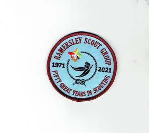 Scout Custom Twill <b>Fabric</b> <b>Iron</b>-<b>On</b> Patches with Cool Design and Full Embroidered Logo for Jackets & Clothing - Product Image 1