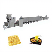 Automatic Chinese FANGBIANMIAN Noodle Making Machine Fried Instant Noddle