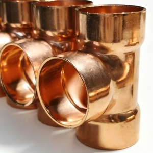 Hot Sale Price <b>Copper</b> Tee High Quality <b>Copper</b> Equal Diameter Tee Small and Middle Diameter Pipes <b>Copper</b> Tee - Product Image 5
