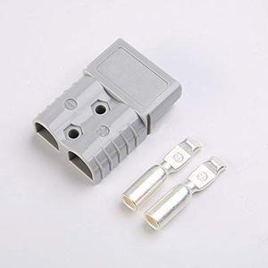 Andersons tương thích 1 Bộ 50amp 2 cực Power <span class=keywords><strong>Connector</strong></span> cắm grey với #6 AWG dây & 4 thiết bị đầu cuối pins 2 nhà ở kết nối - Product Image 6