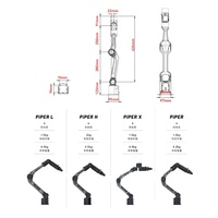 Bras robotique collaboratif léger Agilex Robotics PIPER à 6 axes de haute précision